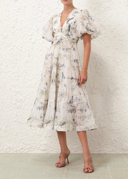 Zimmermann PLEATED MIDI DRESS