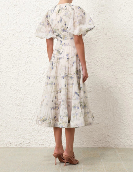 Zimmermann PLEATED MIDI DRESS