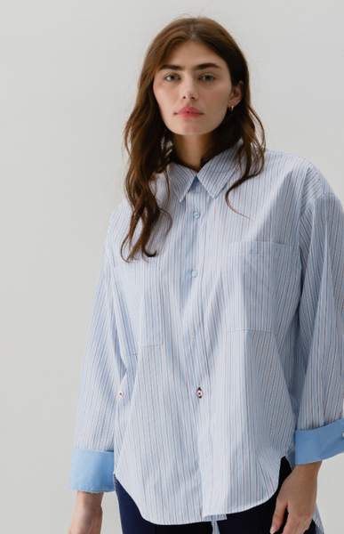 Cissa The BOYFRIEND Shirt- Taton Strip