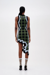 PH5 MIA WAVY PLAID DRESS