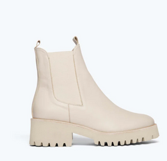 Freda Salvador BROOKE RAIN RESISTANT BOOT- Cream