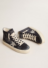 Golden Goose Hi Francy - Blue/ Silver