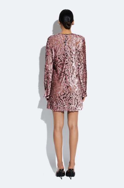 LAPOINTE Sequin Shift Dress