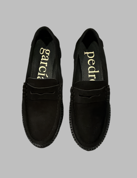 Pedro Garcia Suede Sebas- black