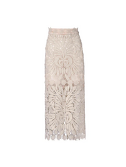 Silvia Tcherassi Kin Skirt- Gold