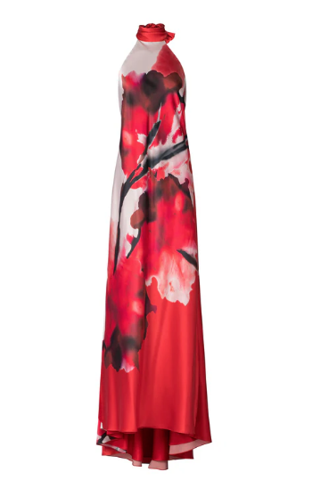 Silvia Tcherassi Sherry Dress- Pomegranate Abstract