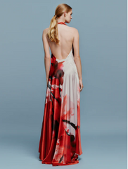 Silvia Tcherassi Sherry Dress- Pomegranate Abstract