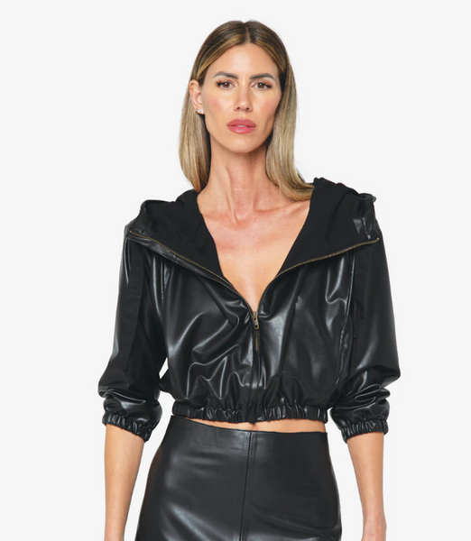 Just Be Queen Kameron Jacket- black