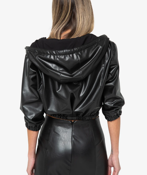 Just Be Queen Kameron Jacket- black