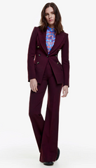 Smythe Not a Db Blazer- Plum