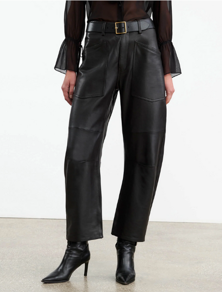 Nili Lotan Shon Leather Pant