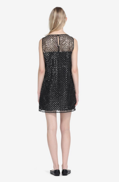 NO'21 Floral Sequin Dress