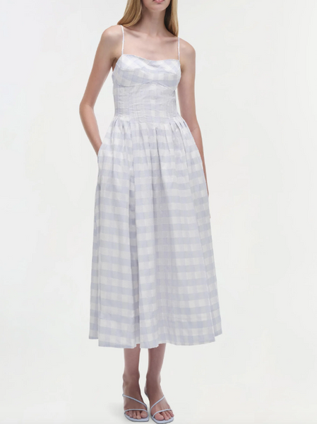 Simkhai Kittiya Cotton Midi Dress