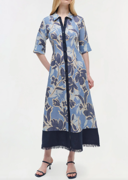 Simkhai Claudine Linen Midi Dress