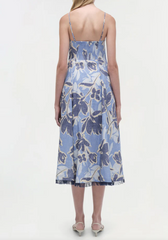 Simkhai Analise Linen Midi Dress
