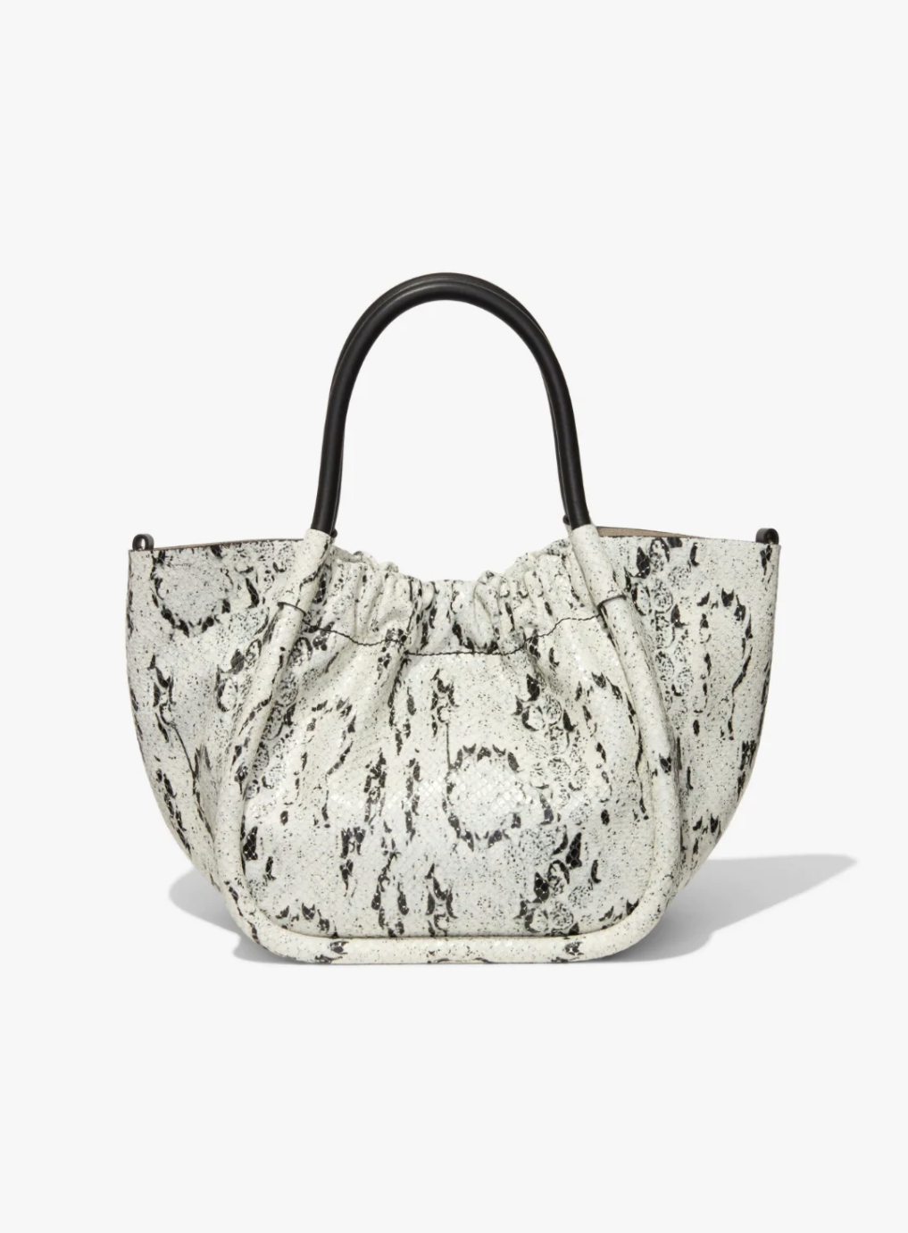 Proenza Schouler Printed Snake Small Ruched Tote