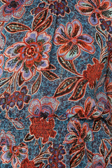 MISA BETHANY DRESS- Cerulean Flora