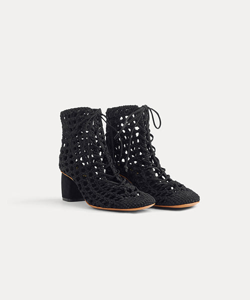 Forte Forte 9545_my shoes chic ankle boot in braided suede