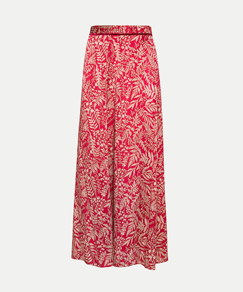 Forte Forte skirt in silk satin with “floral” print