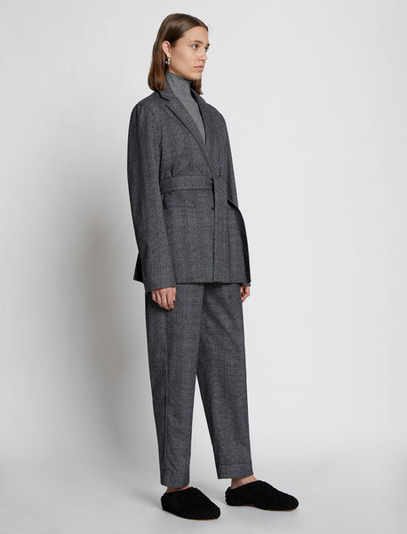 Proenza Schouler Plaid Suiting Blazer