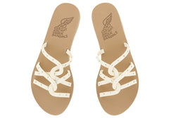 Ancient Greek Sandals Revekka Rivets- Off White